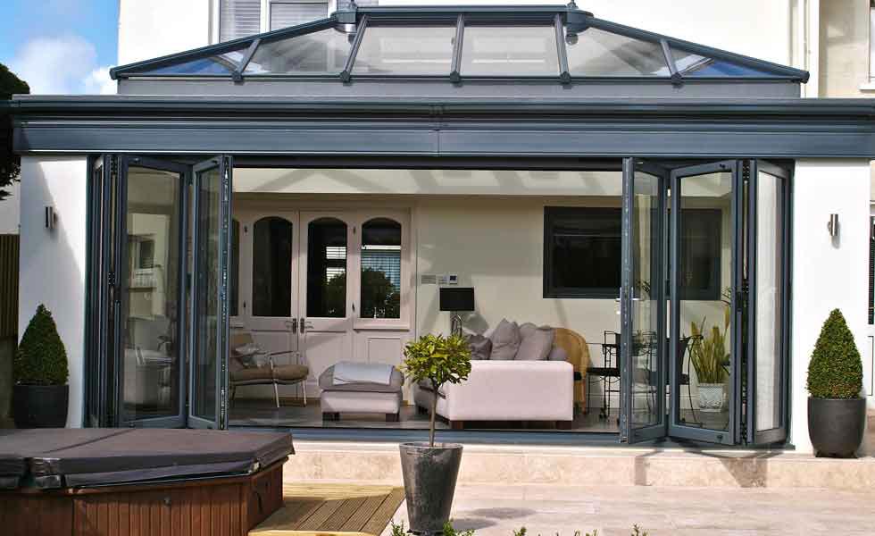 Conservatory bifolding - Alpine