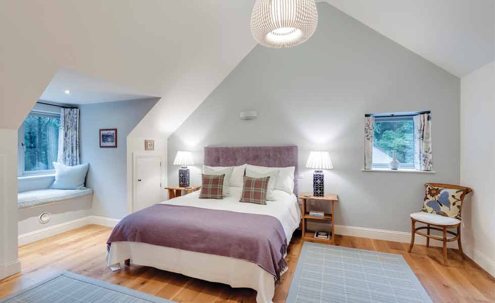 Classic master bedroom suite