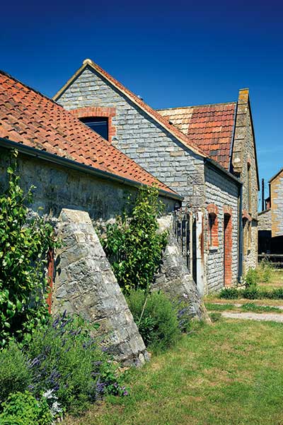 Grade II listed stone barn conversion