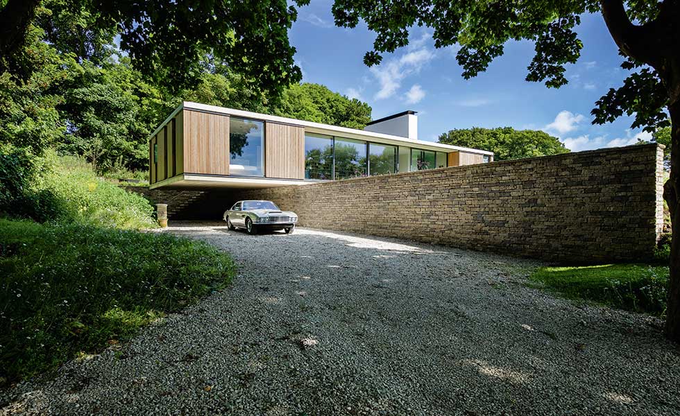 This single storey self build offers wide corridors and openings to allow for wheelchair access