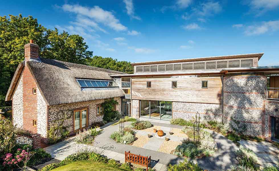 This accessible self build has been built to cater to the homeowner's daughter's disability