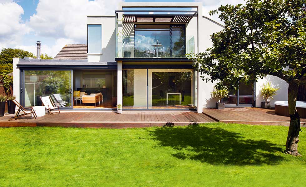 Contemporary bungalow renovation project