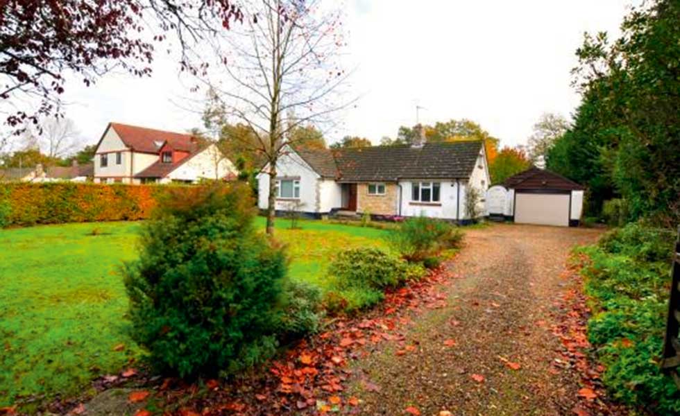 Bungalow in need of renovation