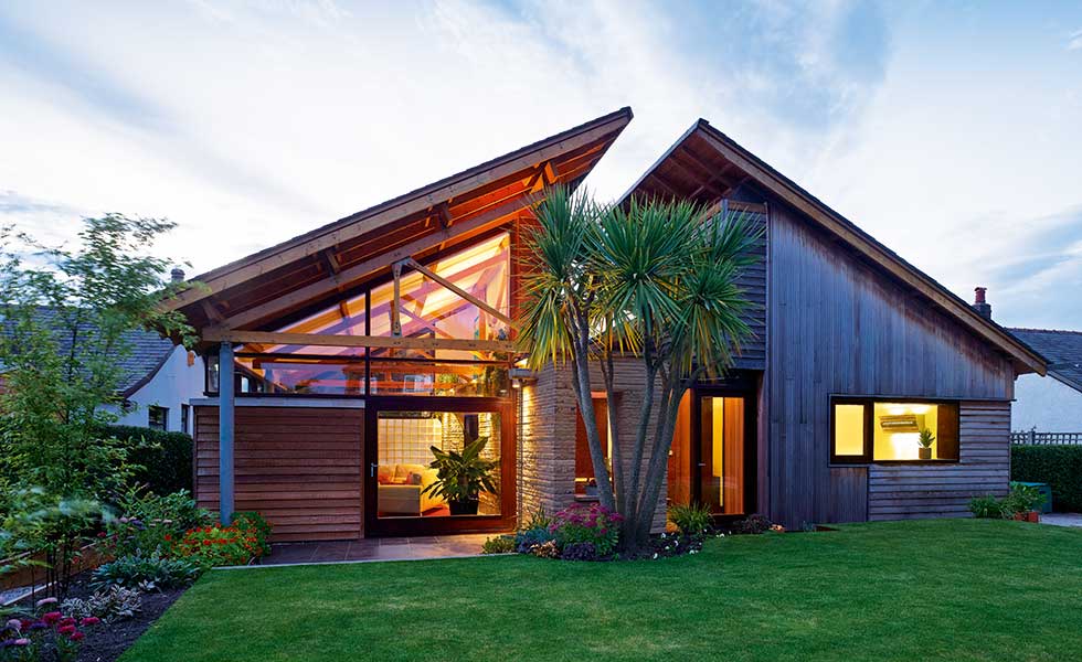 Timber clad contemporary bungalow remodel