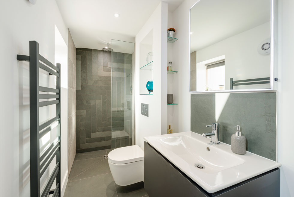 Contemporary luxury shower room