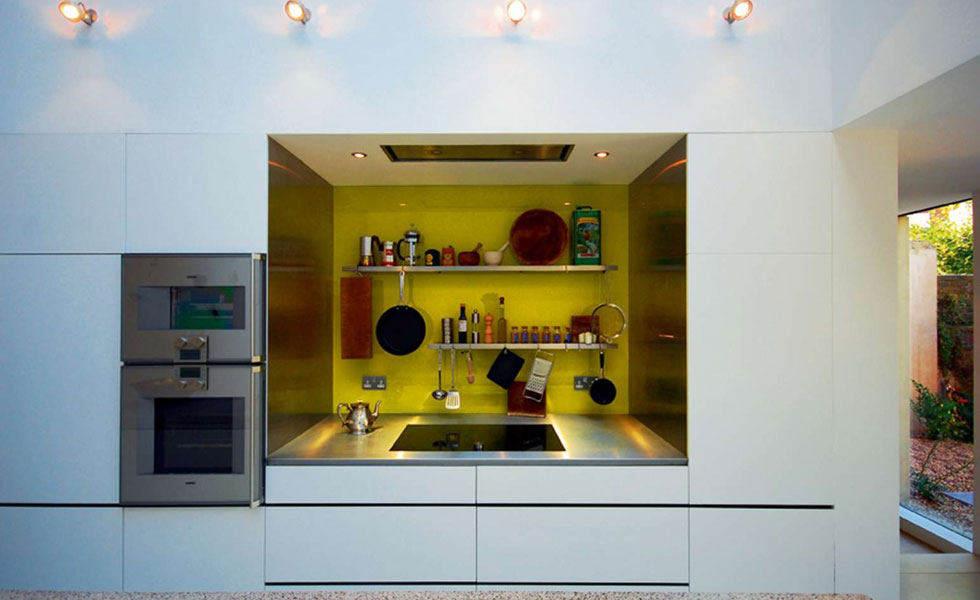 spotlights in kitchen contemporary
