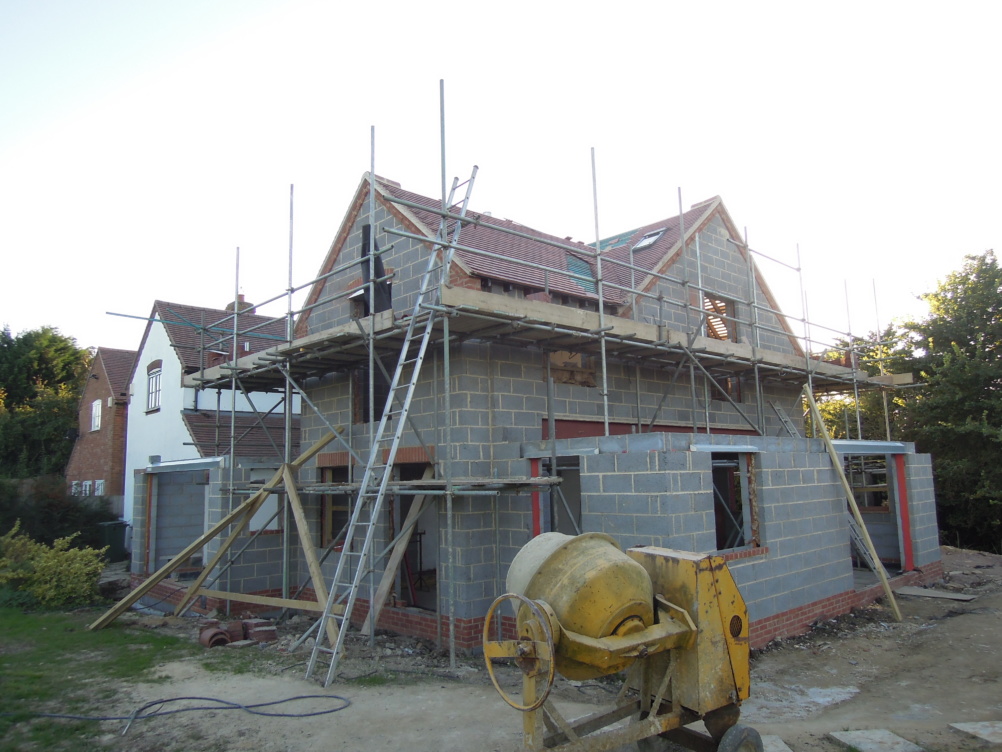scaffolding on extension