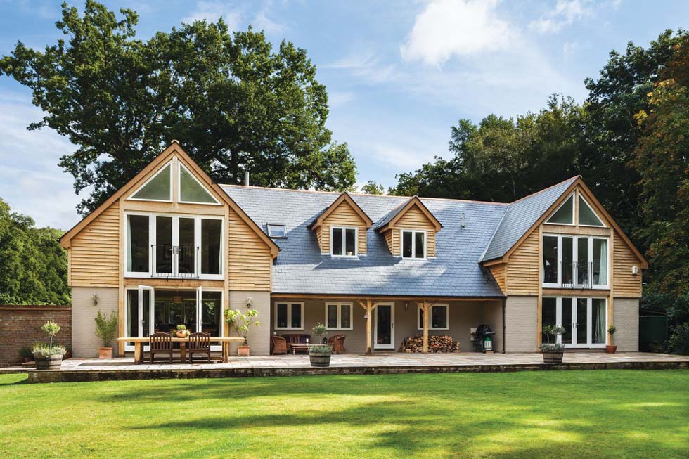 oak clad bungalow remodel