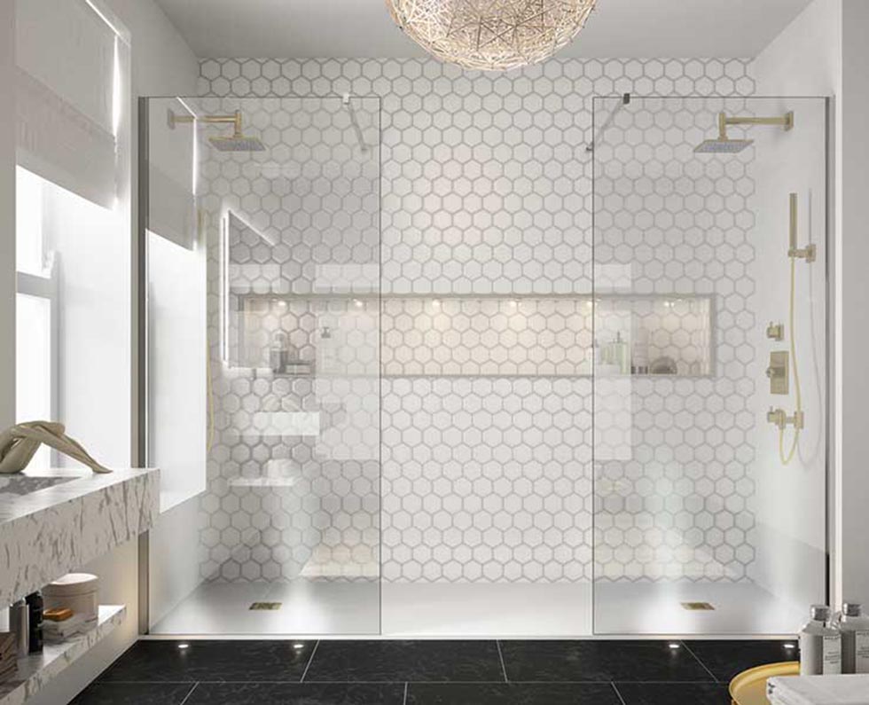 Twin Shower Panels