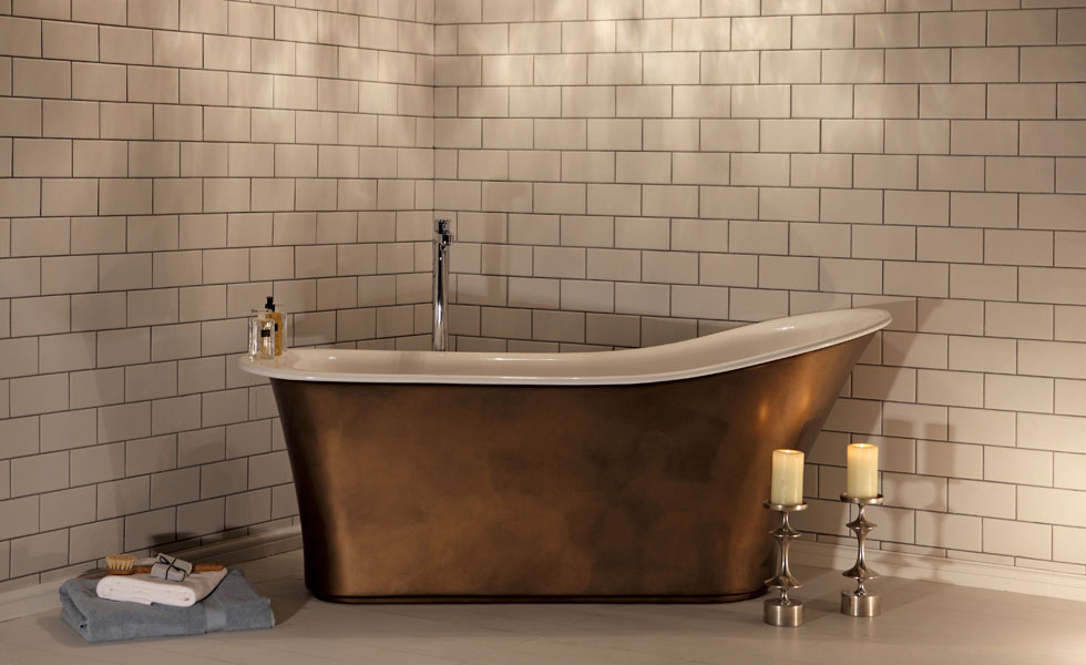 Montefresco bathtub from Albion Bath Company