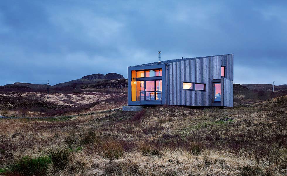 Cutting-edge eco home on Isle of Skye