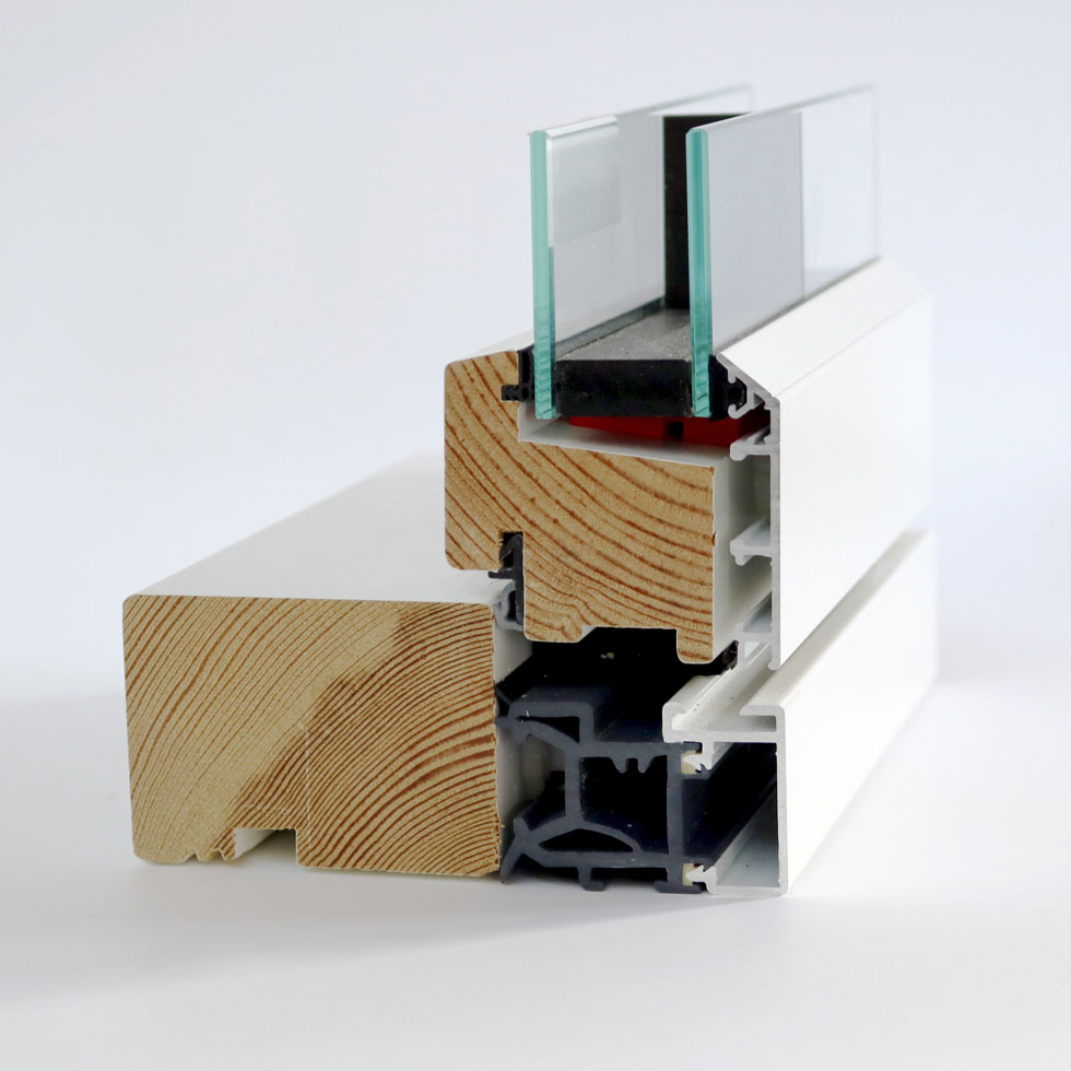 Composite window cross section
