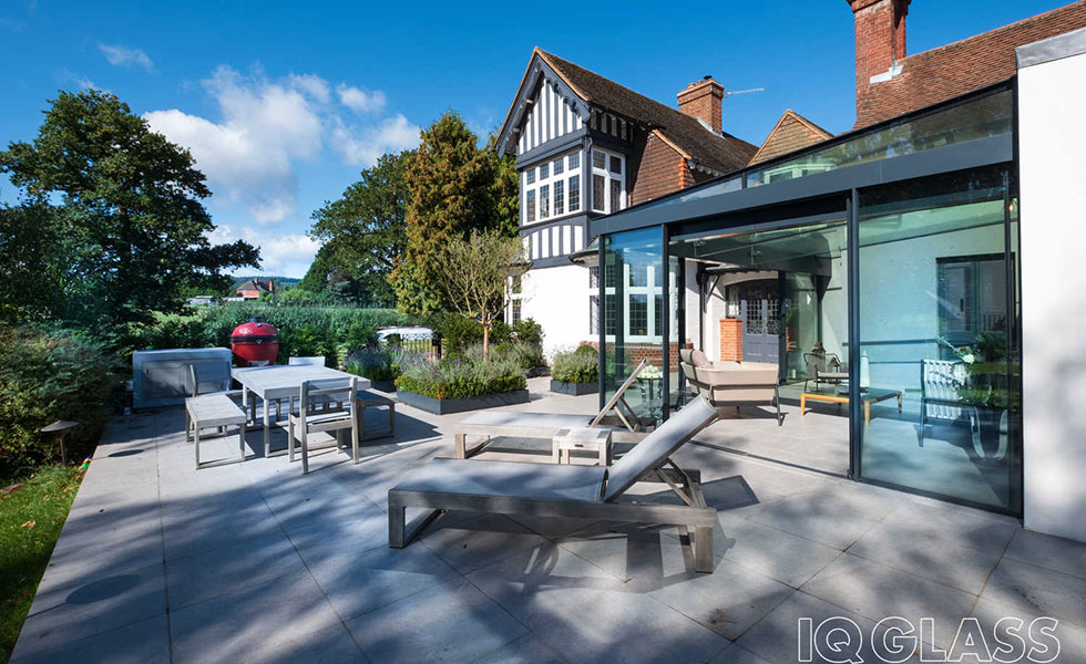a glazed extension