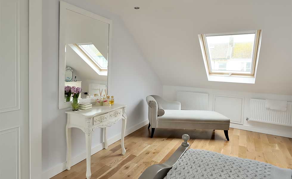 Loft conversion bedroom