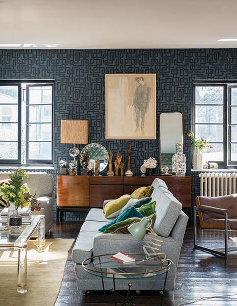 Mid-century Modern Living room