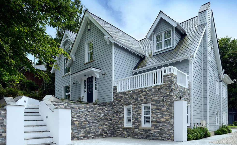 remodelled house with new dormer windows