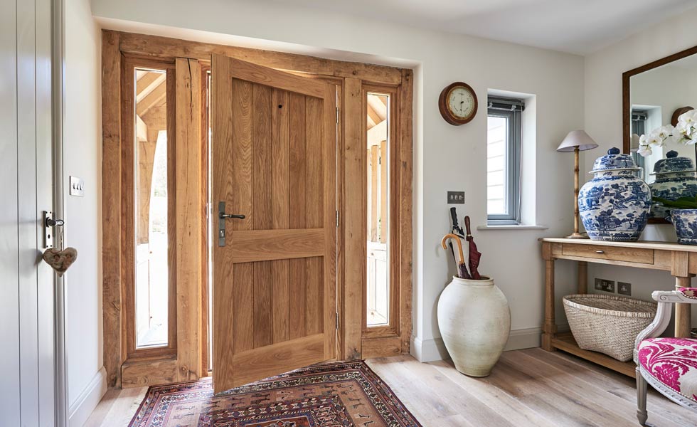 oak frame front door