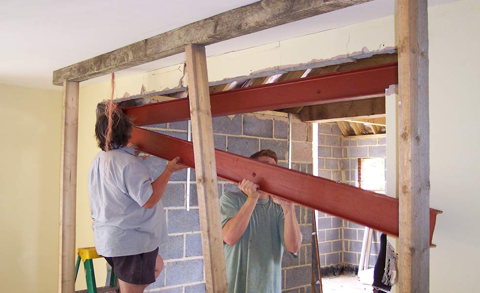 installing a new lintel