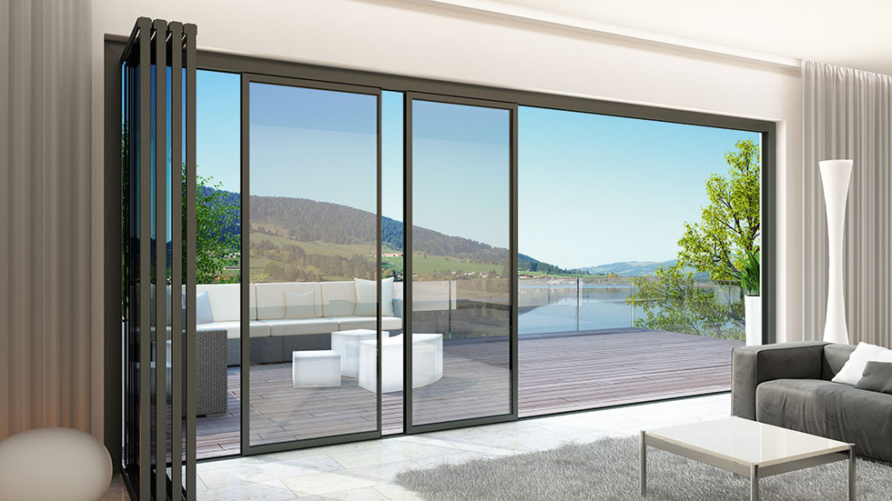 slide and turn bifold doors