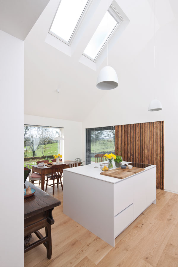 creating a striking double height space is a great renovation idea