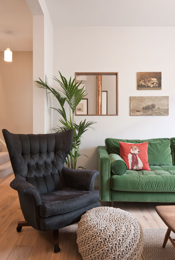 broken plan living arrangements are a good alternative to open plan designs