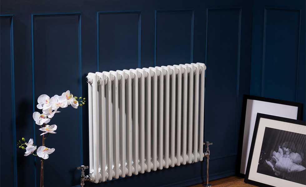 Navy wall and column radiator