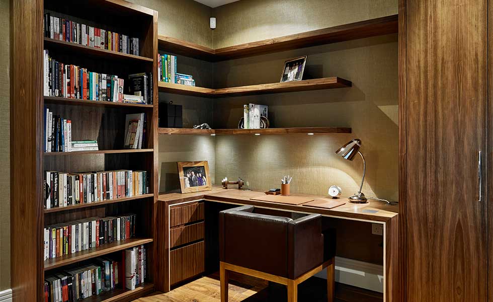 Fitted study storage