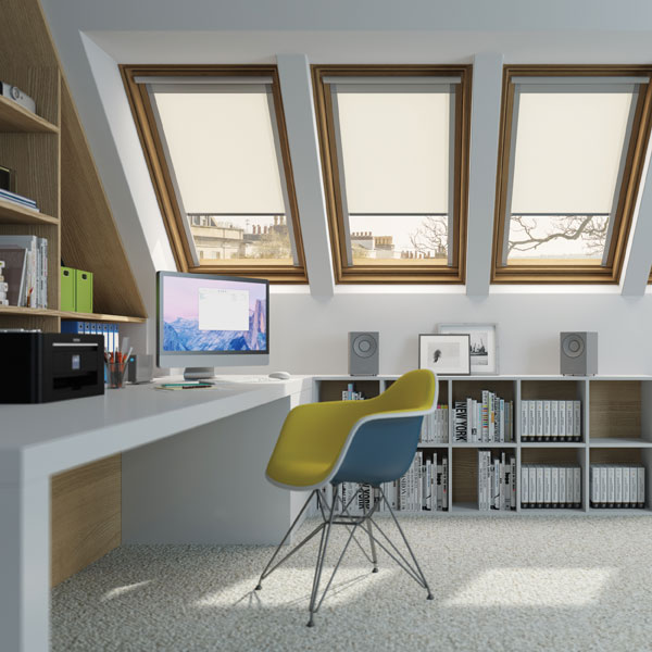 Work from home with a dedicated home office located in the loft