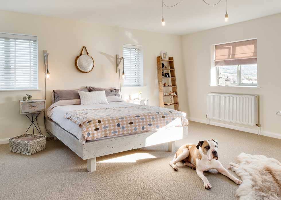 neutral master bedroom suite