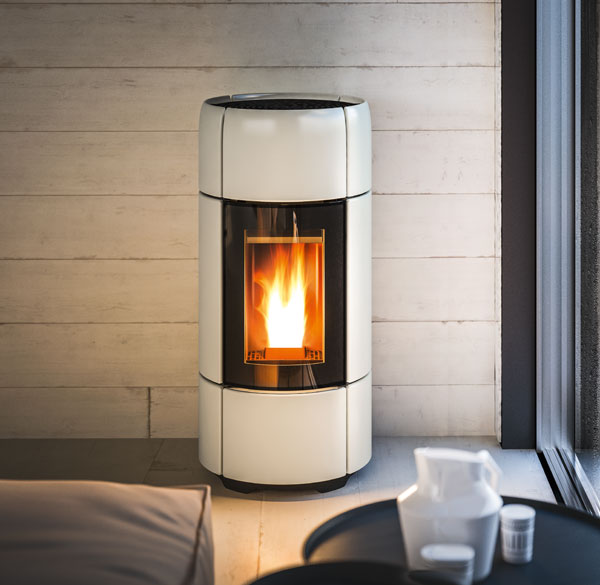 Specflue Curve pellet stove