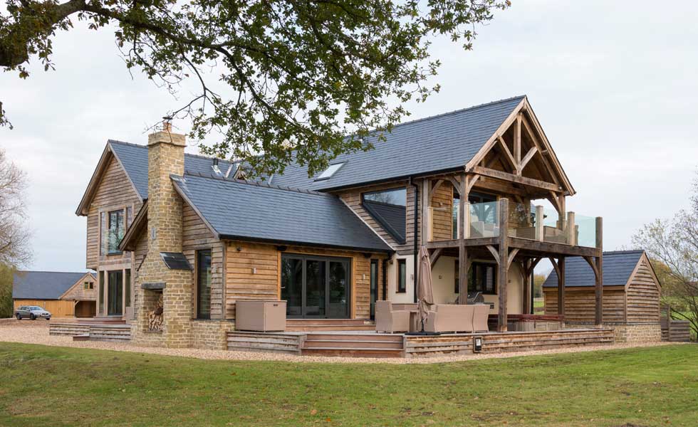 oak frame forever home