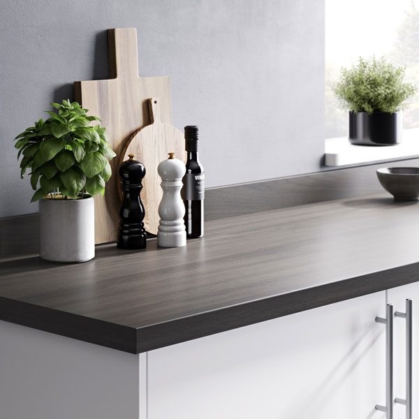 wood effect worktops from B&Q