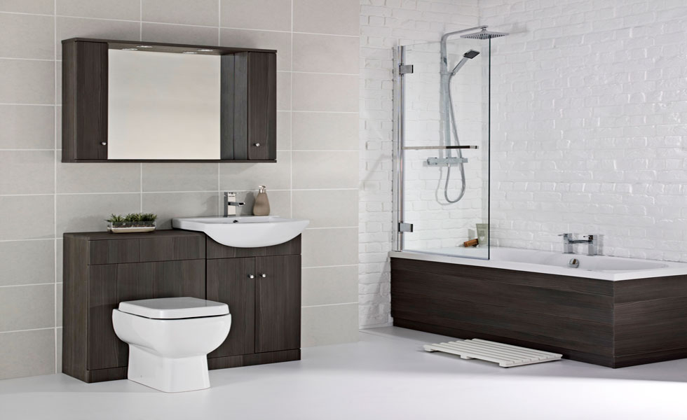 Built-in bathroom furniture