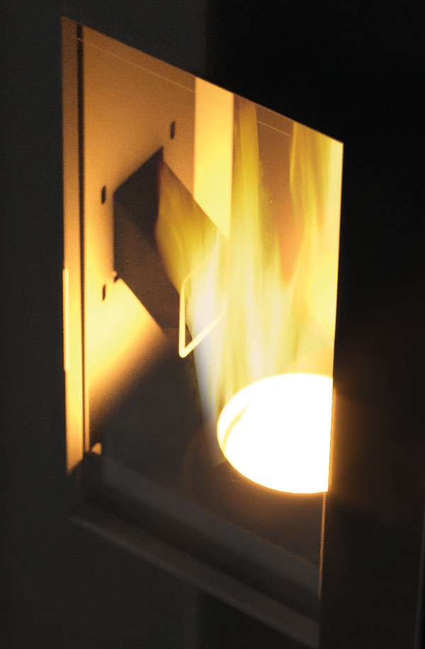 Fire burn chamber