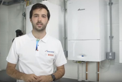Mike Siviter training engineer for Worcester Bosch