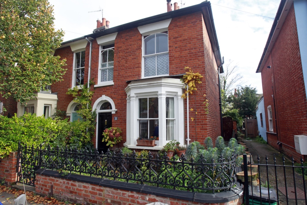 period house with sash windows