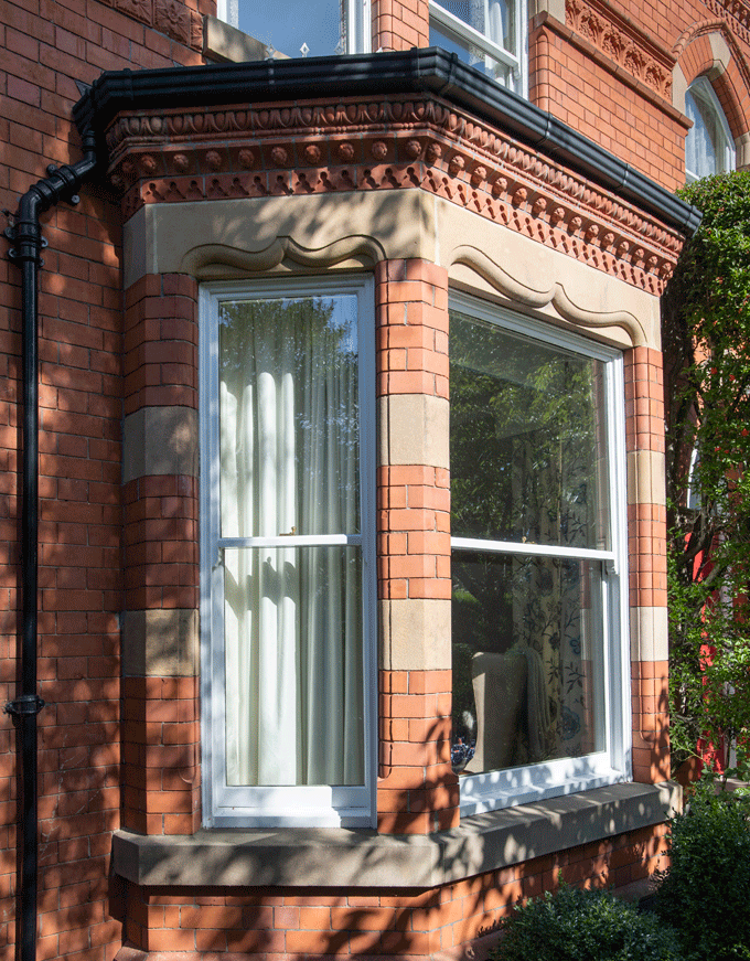 sash windows that have been repaired