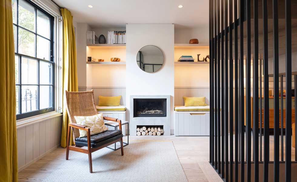Don't forget smaller transition spaces, without consideration they can feel a little empty