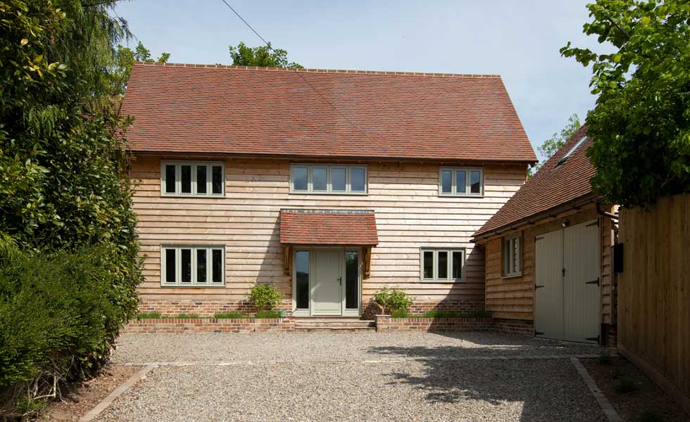 oak frame self build home built for £265k