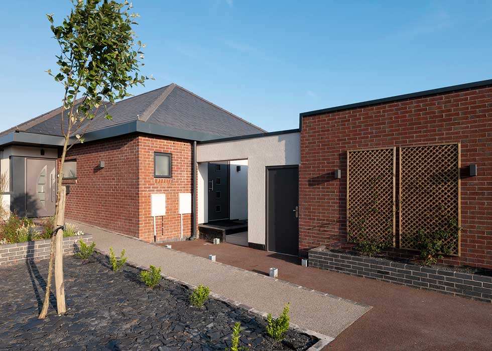 The property looks like a single storey home from the front