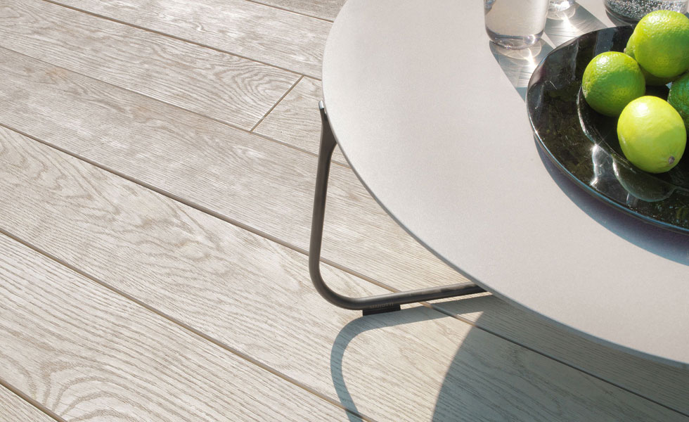 Low-maintenance wood decking