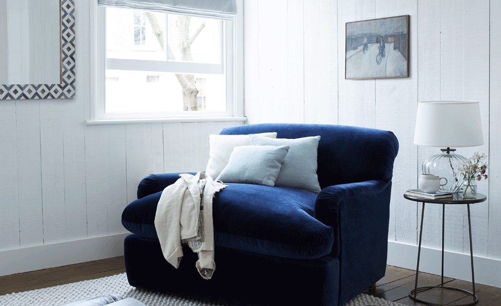 modern scandi home with sash windows