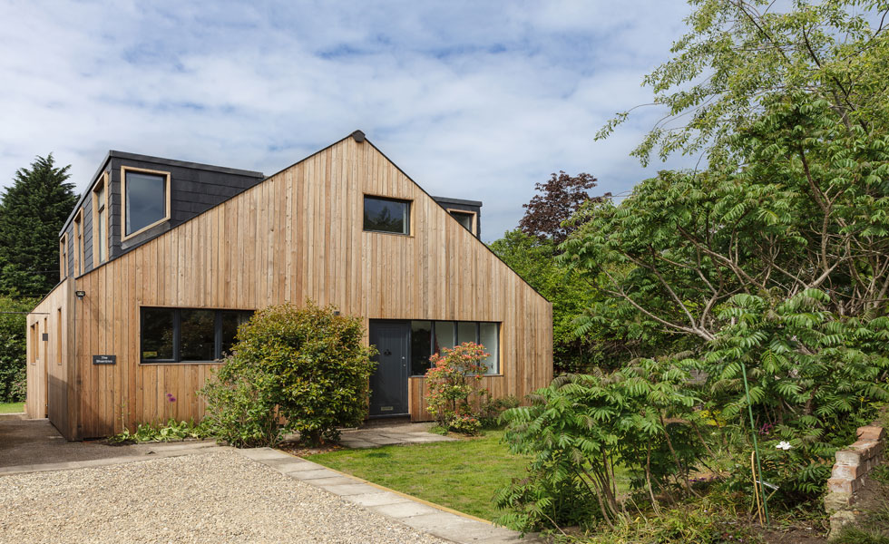 Timber clad bungalow renovation
