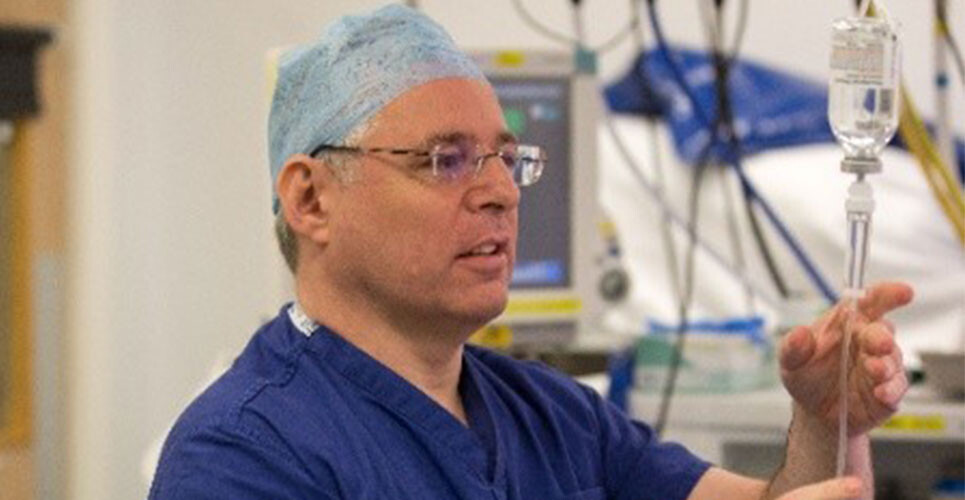 A headshot of Philip Barclay to illustrate his discussion on transitioning to NRFit and managing patient safety risks
