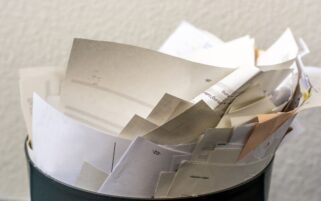 Going paperless