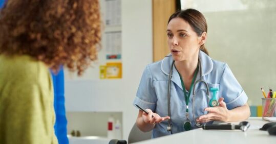 How should you advise a young woman with diabetes who is reluctant to use contraception?