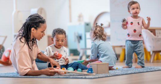 Early child development issues associated with Covid-19 social distancing 
