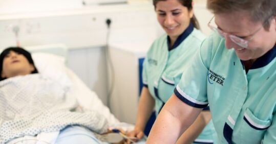 Exeter launches 15-month nursing degree apprenticeship for nursing associates
