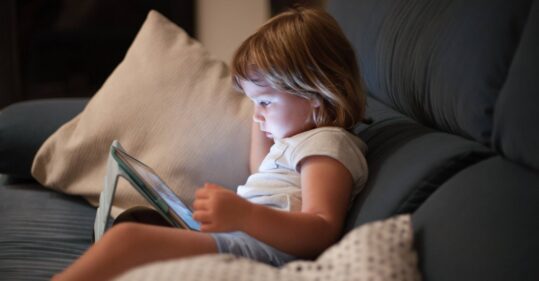 Toddlers spending two hours a day on screens, study finds