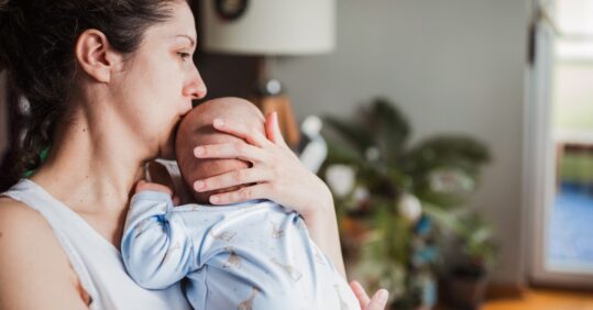 Nearly half of UK mothers experiencing mental health problems, survey finds